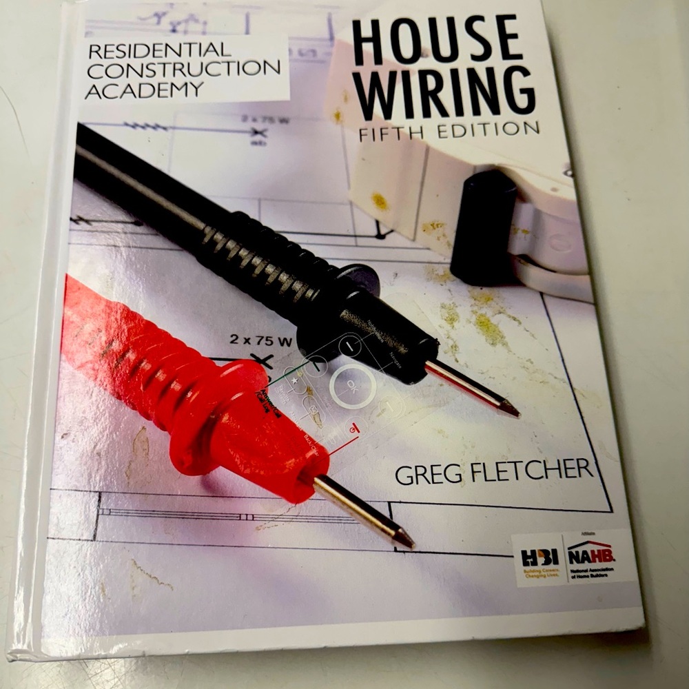Residential construction Academy house, wiring, fit edition
